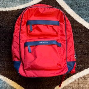 Red Tommy Hilfiger Book-bag